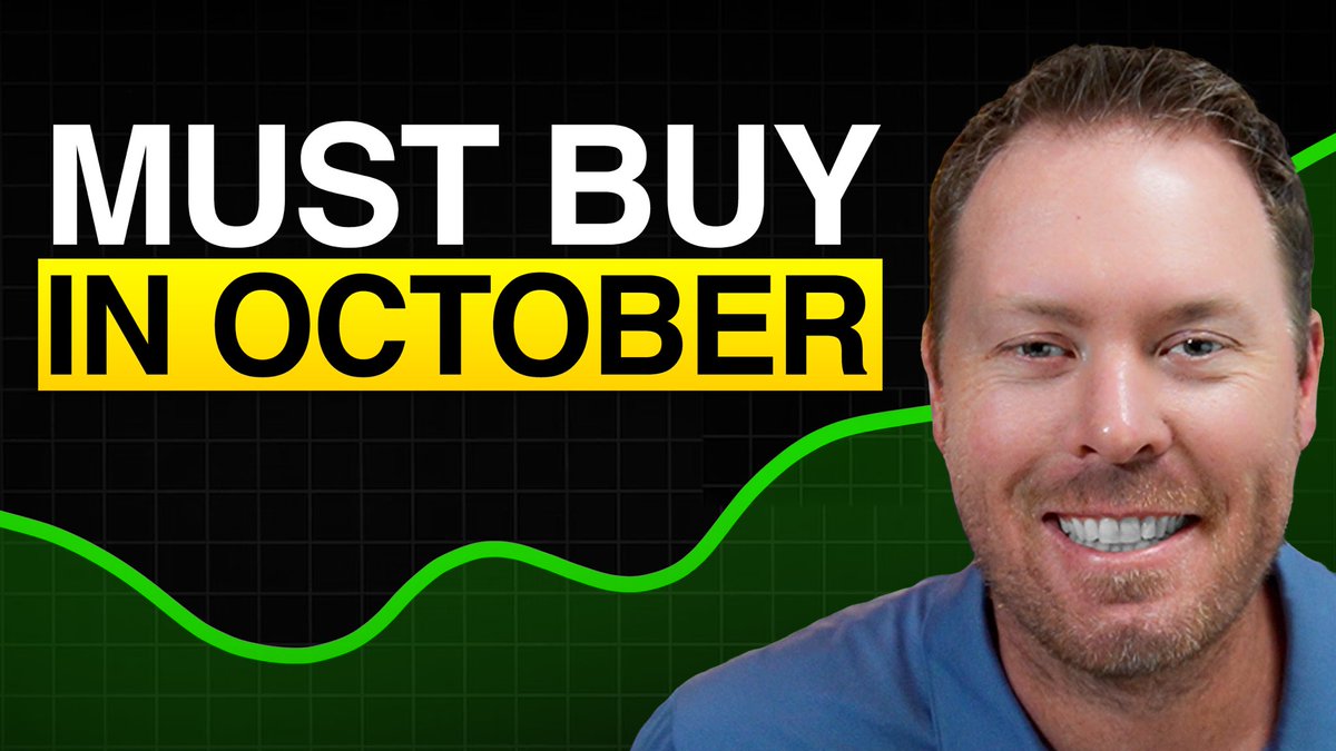 Mark_RoussinCPA's tweet photo. Brand new video out on YT

“5 BEST Stocks to BUY in October” https://t.co/ehUXgKkxIo