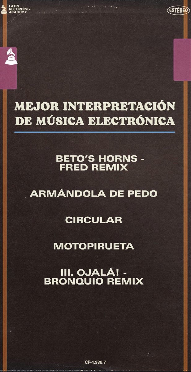 violetacrave's tweet photo. 💽Detrás de OJALÁ! remix road to #LatinGrammy

Violeta es la única mujer nominada en la categoría 'Mejor Interpretación de Música Electrónica' en la edición 2026 de los premios https://t.co/icZSHUQWHO
