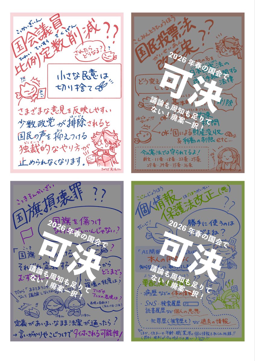 hoshizora6262's tweet photo. 春の国会Before→→→After
上がる声が大きくなればニュースが増えます！ニュースが増えれば議論されます！✨

本当に必要か？権力が暴走しないようにストッパーが設けられているか？

みんなで見守りましょう👀✨ https://t.co/H1WcjPQmZ3
