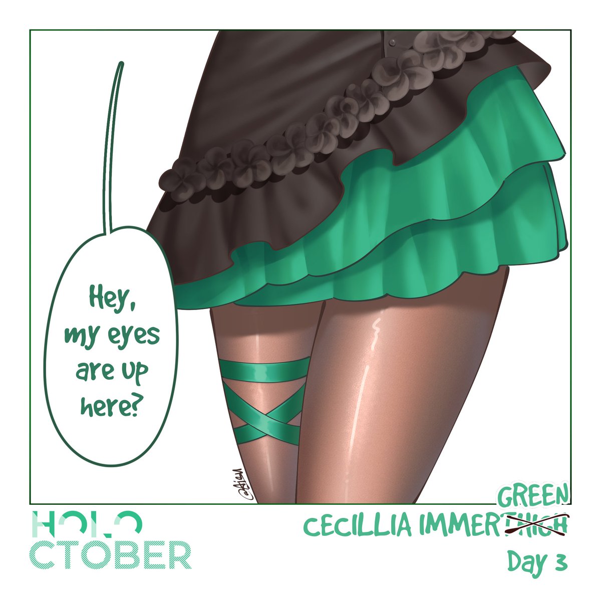 ices_i639's tweet photo. She looks gorgeous with the new dress 🤤
#holoctober #Immergination https://t.co/FJIXODkJ4y