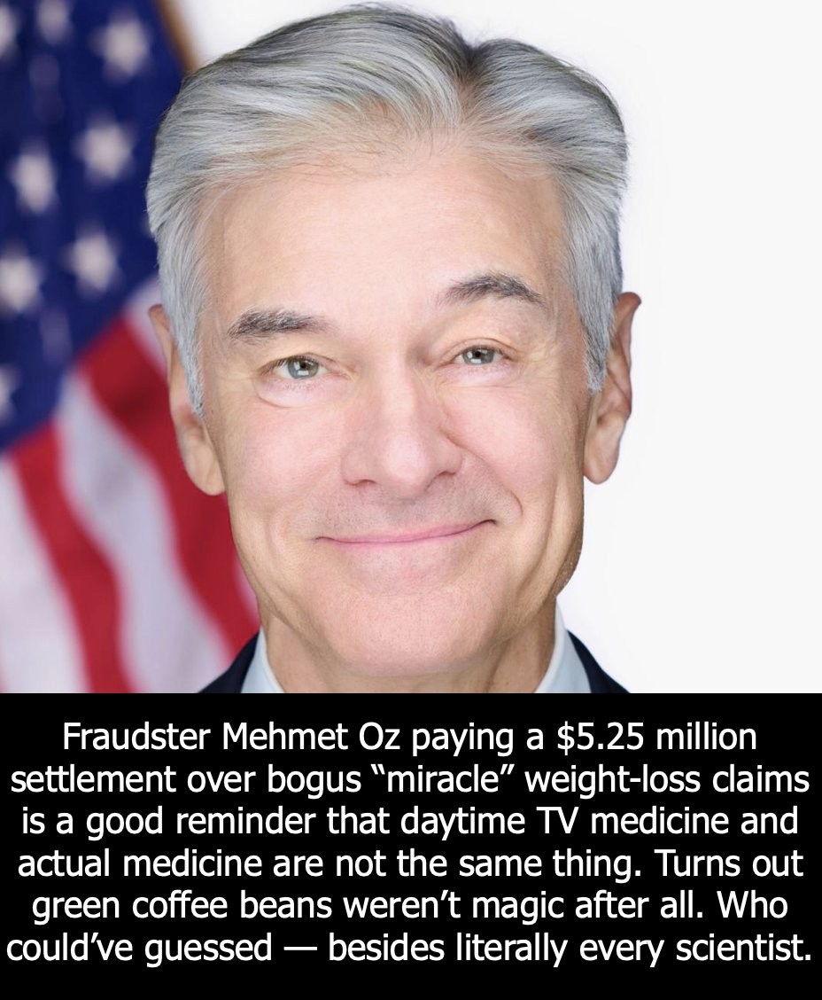 77SunnyAndClear's tweet photo. @WhiteHouse 'Dr.' Oz is not only a fraud but also a Muslim. So according to you, Oz should not only be sent to prison but also deported. Send him to CECOT, you lying hypocrite. https://t.co/a1YSlVuq2Z