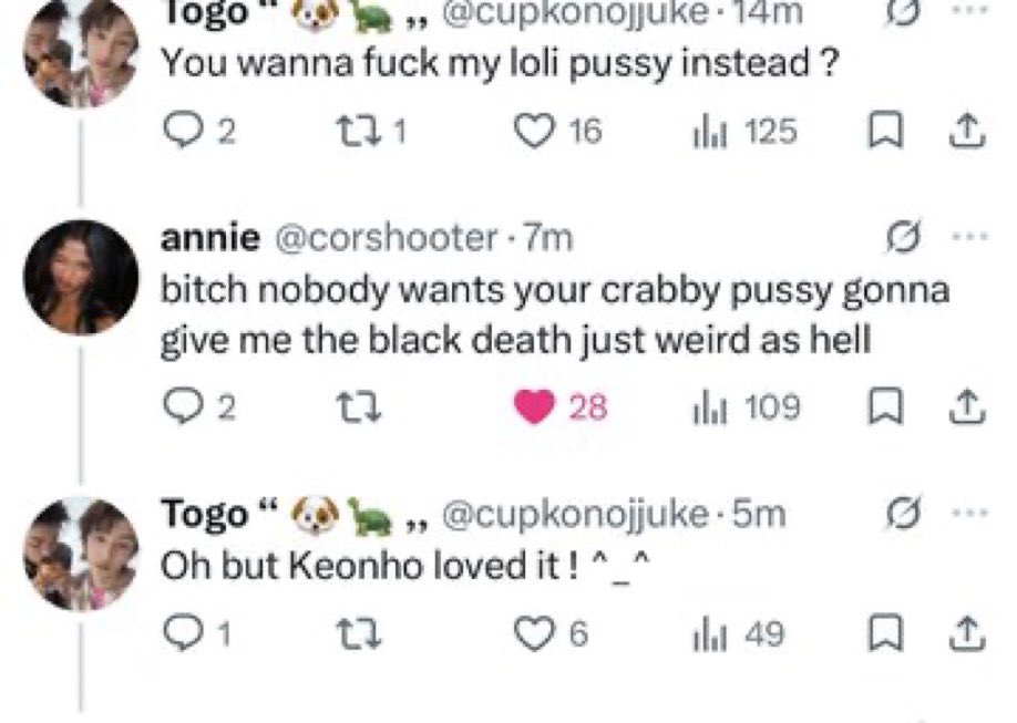 keonpassion's tweet photo. this is who we share a fandom with...? https://t.co/r0hRBMfgJ8
