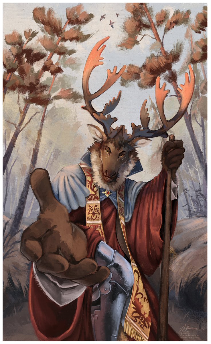 Alporem_'s tweet photo. My most recent painting, done for Aloe! https://t.co/E62tagCAgL