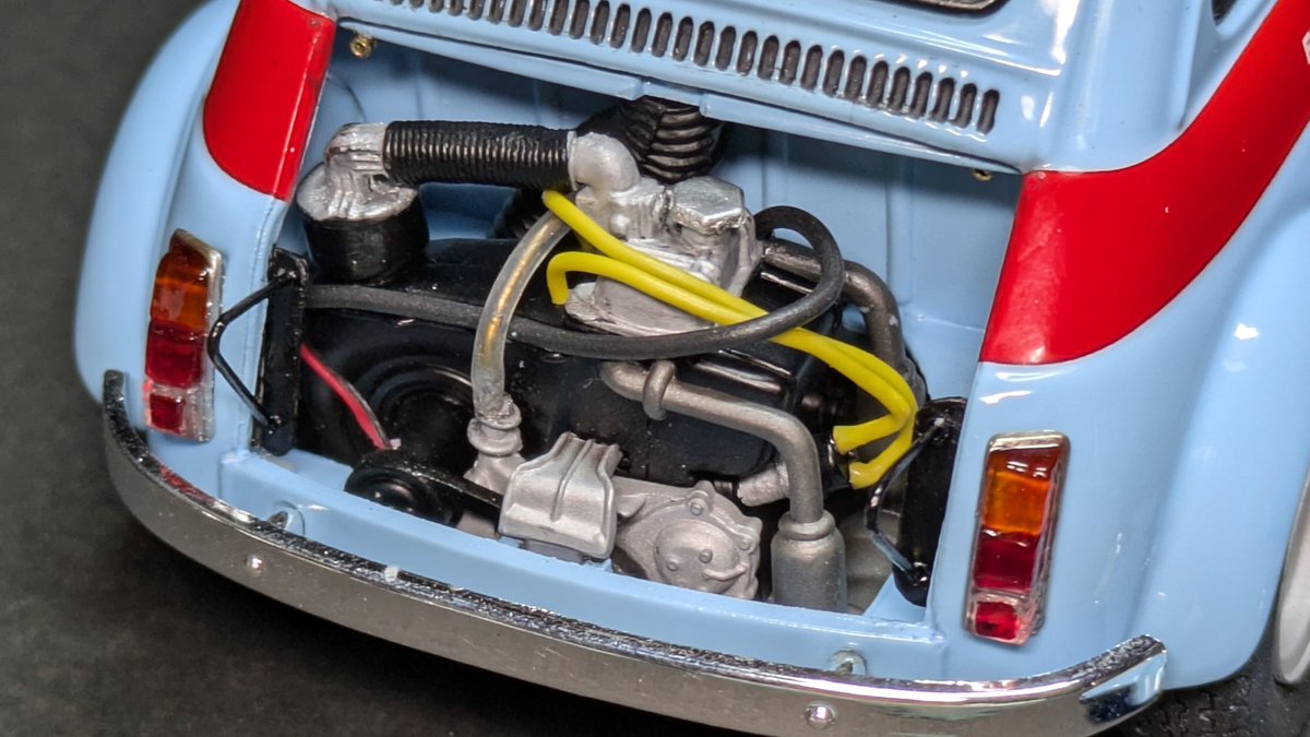 toroturbo's tweet photo. ABARTH 695SS完成しました😊コレでやっとFIAT3台製作完了です。
#ABARTH
#タミヤ https://t.co/heiaZYaA5L