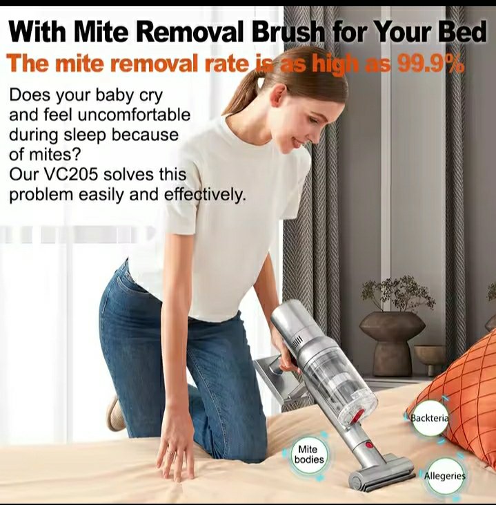 Ali_Express33's tweet photo. 🔥 Meet the ABIR VC205 Cordless Vacuum!

⭐ 4.8/5 rating | 🛒 4,000+ sold!

💨Powerful 27,000 Pa suction
Smart touchscreen &amp; dust sensor
🧹Multiple cleaning attachments

💥 71% OFF- Save $423.73!

🚀 Join thousands of buyers! Tap now to grab this top-rated deal before Oct 8! 👇 https://t.co/ydCClYKYXr