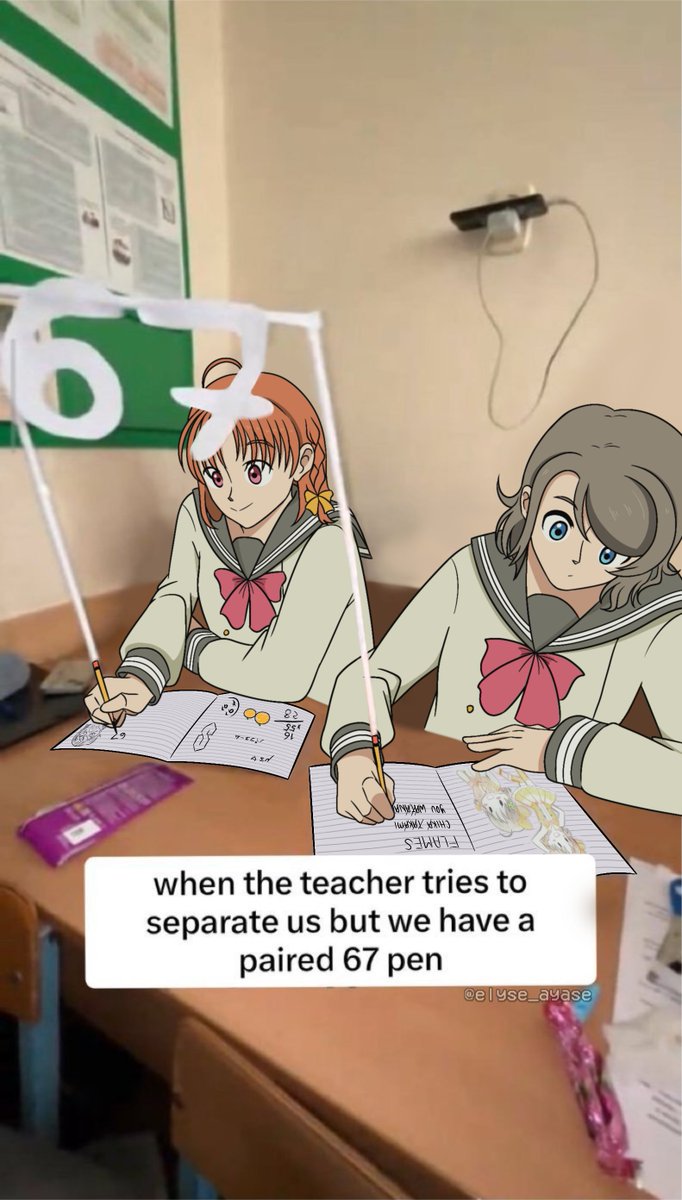 elyse_ayase's tweet photo. I was giggling while drawing their notebook doodles https://t.co/yAjoh8XkpR