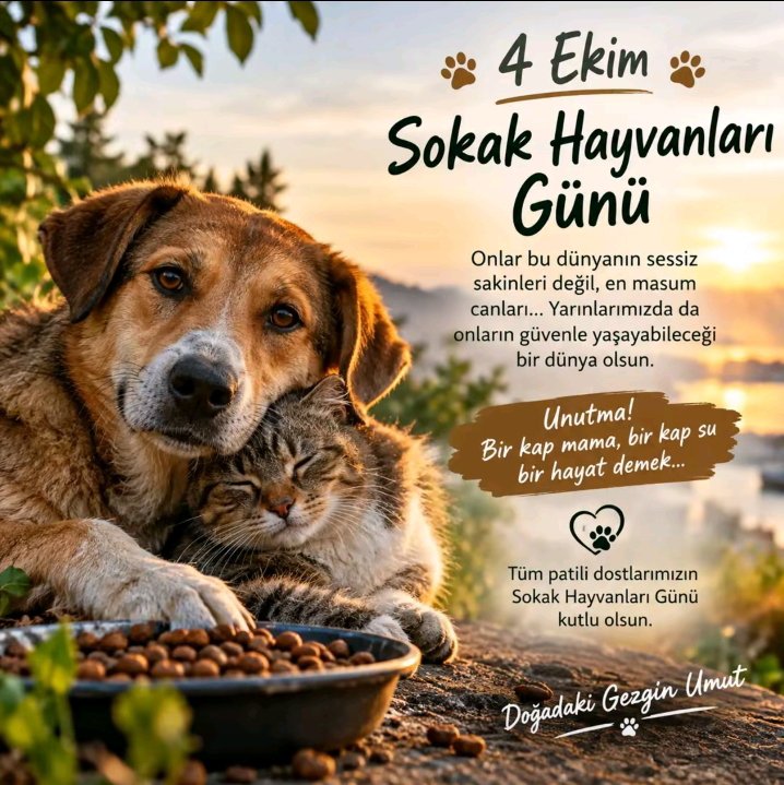 almedafinityx's tweet photo. Bugün 4 ekim dünya hayvanları koruma günü artık cani olmayıp hayvanlara güzel bir hayat verelim onlar hayatın tatlılığı 

hayvanlar ölmesin doğamızda kalsın onları sahiplenelim ve koruyalım 
Cani olanlara hakettiğini verelim 4 ekim dünya hayvanları koruma günü kulağa küpe olsun https://t.co/kDBKM8jIR7