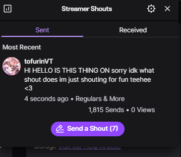 tofurinVT's tweet photo. just being loud and annoying for no reason LOL https://t.co/HZlZ8hvzj5