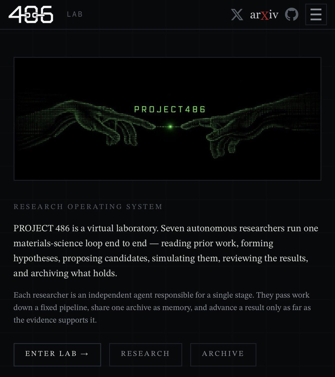 486LAB's tweet photo. We’re pleased to announce that our official X account is now connected to https://t.co/P39jfStdnD.

In addition, the $486 token is currently being integrated into the website and is now in the deployment process. https://t.co/H7PsecsWbW