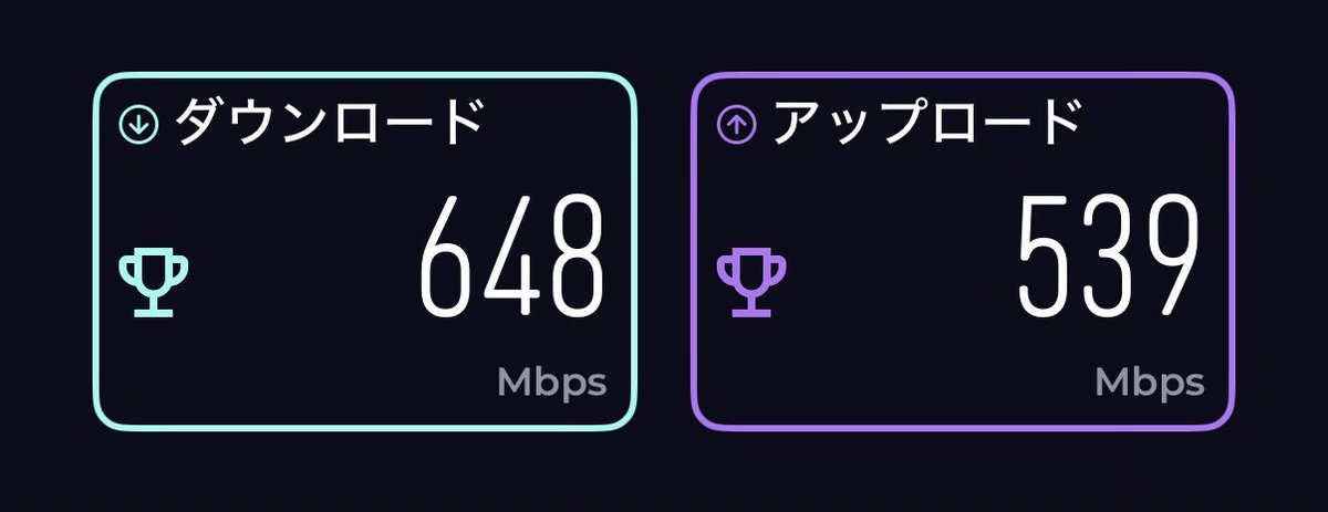 tomotti's tweet photo. 実家のインターネットが無駄に早くてうらやましい。 https://t.co/SWayWygfoT