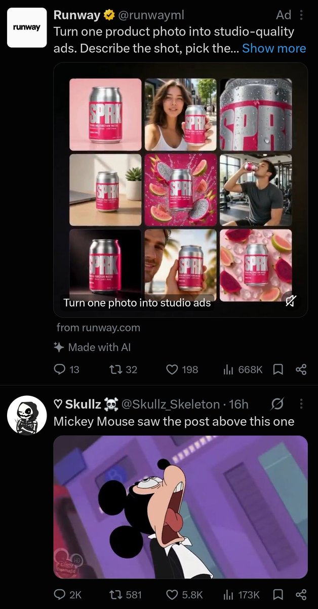 Rileydu12356's tweet photo. @Skullz_Skeleton Yeah a runway ad is rather scary

(Sorry for the redo i forgot to include the image lmao) https://t.co/W3xKuFp9mL