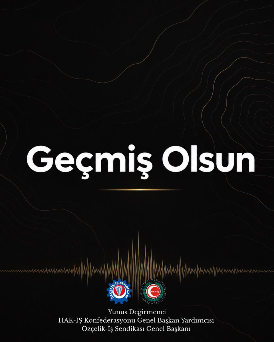Yunus_Degirmenc's tweet photo. Adana’nın Saimbeyli ilçesinde ve Osmaniye’nin Sumbas ilçesinde meydana gelen depremlerden etkilenen vatandaşlarımıza geçmiş olsun dileklerimizi iletiyorum.
Rabbim ülkemizi ve milletimizi her türlü afetten muhafaza eylesin. https://t.co/EfbYDLwhTJ