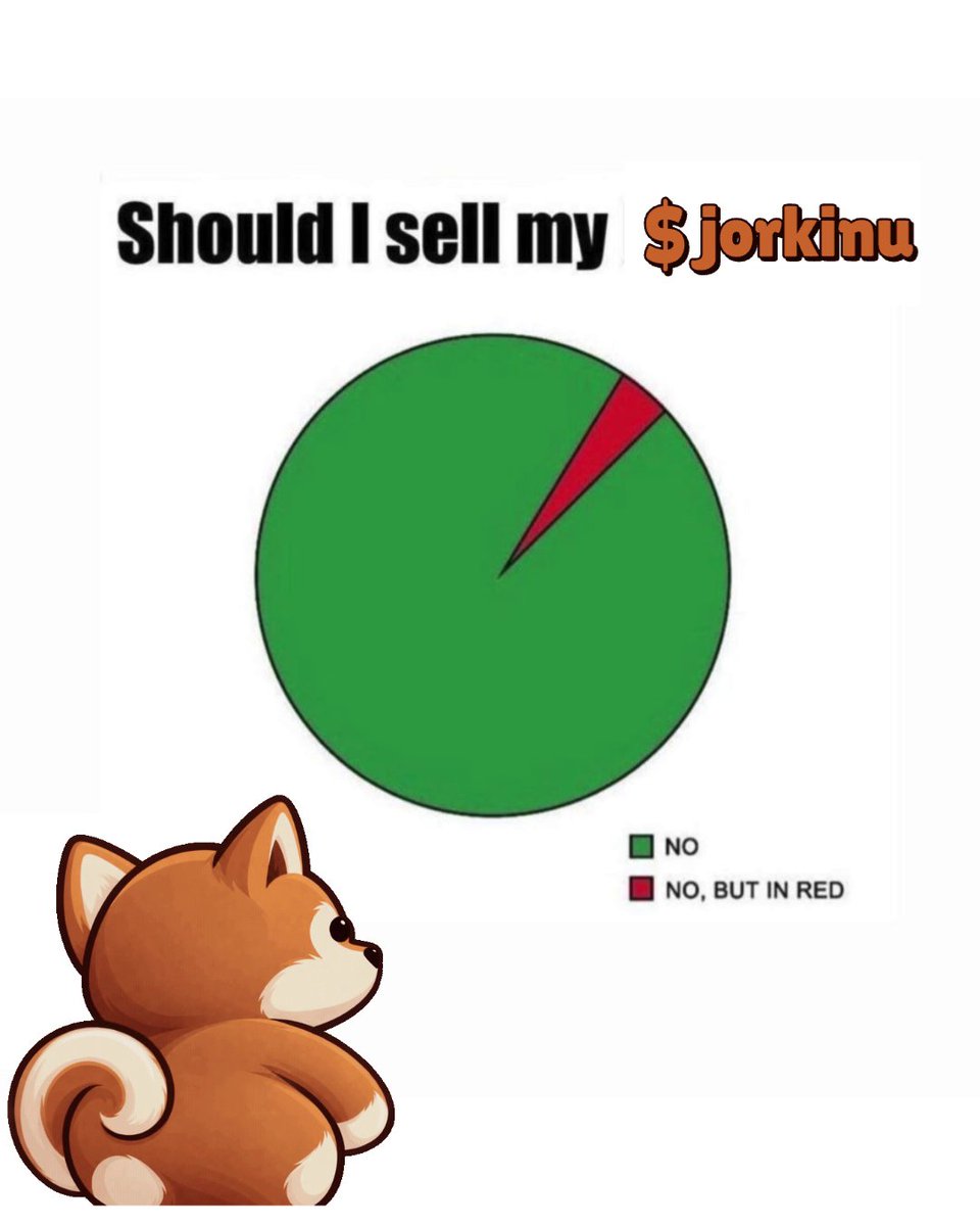 Voltz100x's tweet photo. @notdecu $jorkinu is always locked in https://t.co/Kq5b6iSI2Z