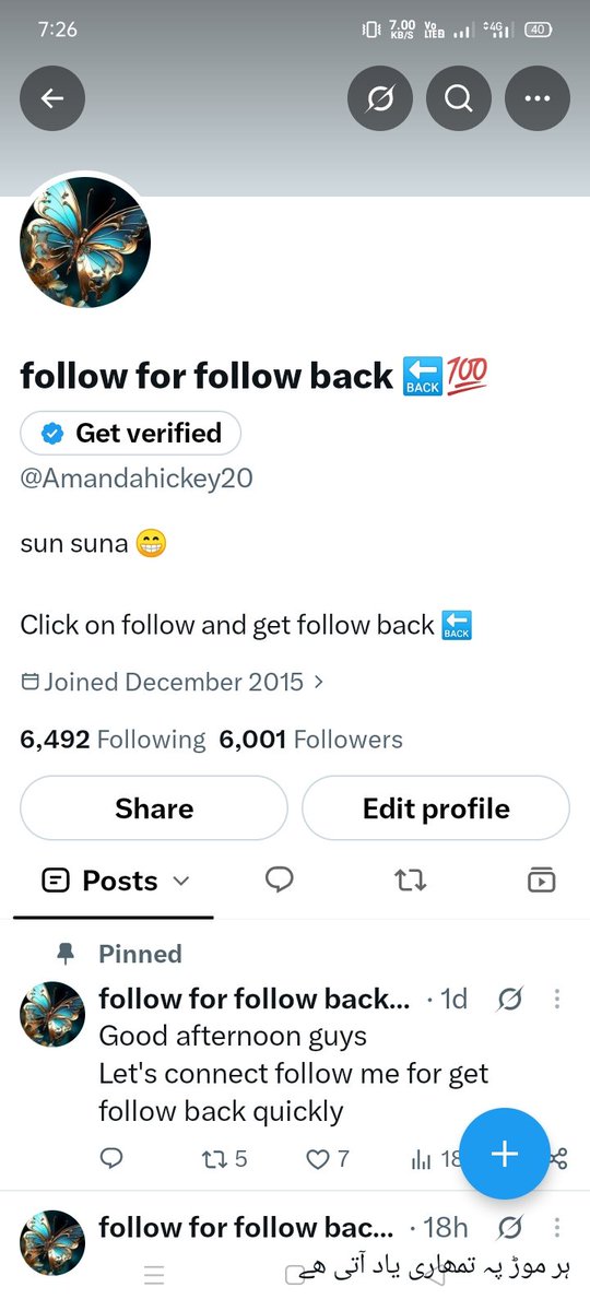 Amandahickey20's tweet photo. 6k complete ✅ 

Thanks everyone 🙏 
Support me like that I will support you back 🙏 https://t.co/N93uJuIhqg