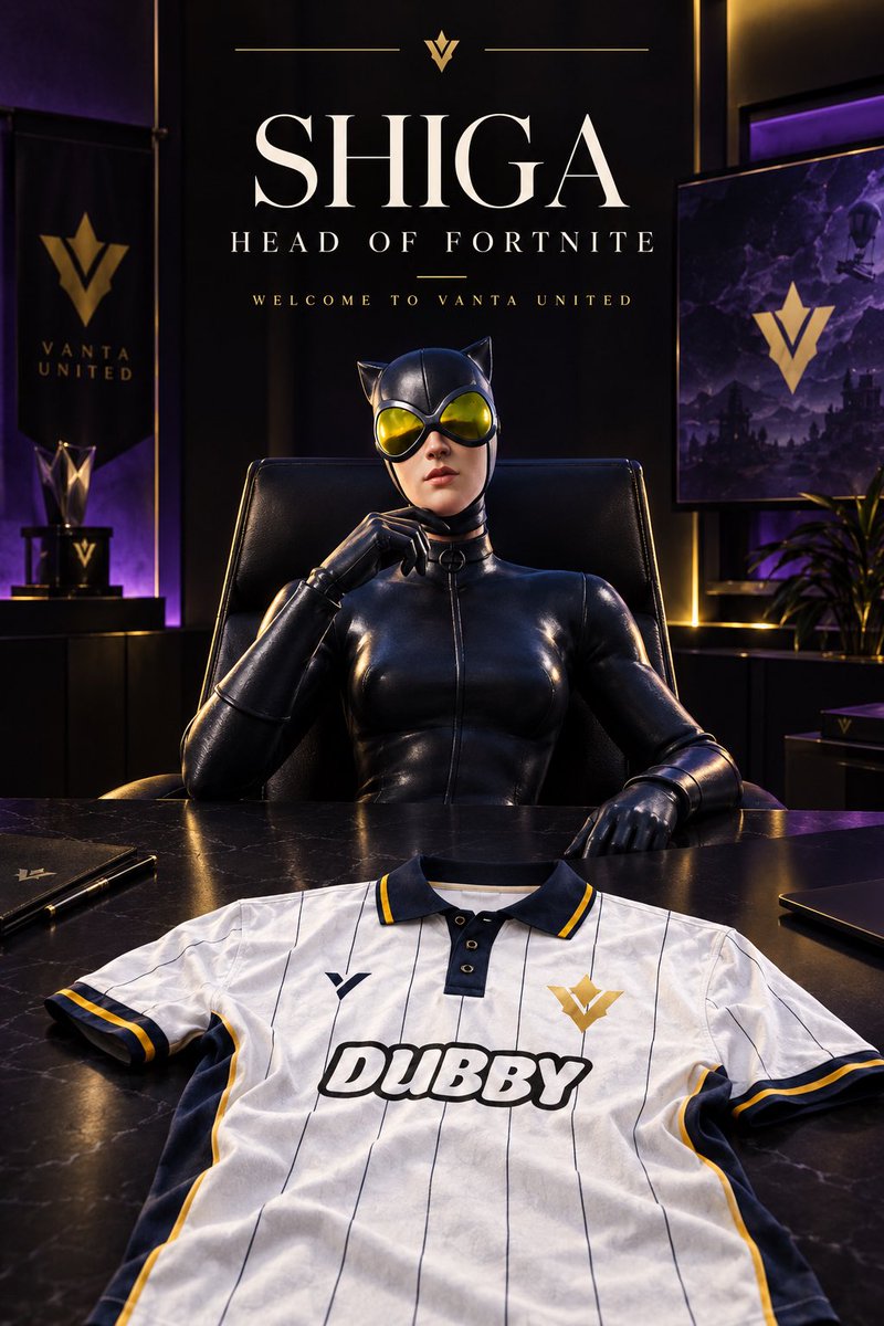vantaunited's tweet photo. 🟡⚪ WELCOME TO VANTA UNITED

Nous sommes fiers d’annoncer l’arrivée de Shiga au sein de Vanta United en tant que Head of Fortnite — HOF. 👑

Shiga rejoint officiellement l’organisation pour une durée de 1 AN.

#VantaUnited #Fortnite #Esports #FortniteEsports https://t.co/MgAeG3OBJw