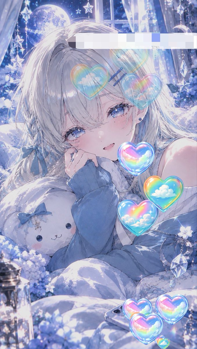 sp_Huu_080_'s tweet photo. 夜の雑談＆寝落ち枠ありがとう！
久しぶりに懐かしい人が遊びに来てくれたり、たくさんの人と話しててつい配信長引いちゃった！

寝れるかは分からないけど明日早いので頑張って寝ます😴

みんなも明日からまた頑張ろうね！
おやすみなさい🌙 https://t.co/VTKcxrDamH