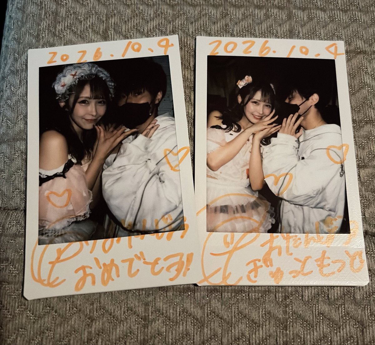 anchu_mia's tweet photo. ラビで最前なんてふだん入れないからレアすぎていい経験たくさんできました🙂‍↕️
ぎゅっともっとで変な動きしてたら俺って決め打ちしないでくださいw
十中八九俺なんですけどwww
お誕生日祝いの片思いの♡幸でした🫶

#にっこりかほちゃん https://t.co/vCtbxAJLOW