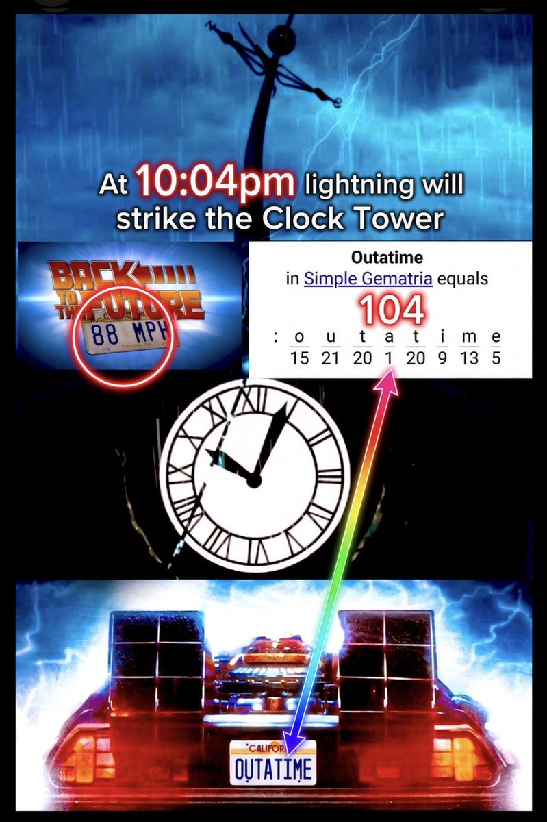 candle84640's tweet photo. Did Back to the Future hint at something serious happening today Sunday, 10/4?

The “JC Penney” sign in the movie may have referenced the Julian Calendar (JC), and today October 4th, 2026 marks exactly 444 years since the switch to our Gregorian calendar. Can’t be a coincidence! https://t.co/ZfMbWiIpb5