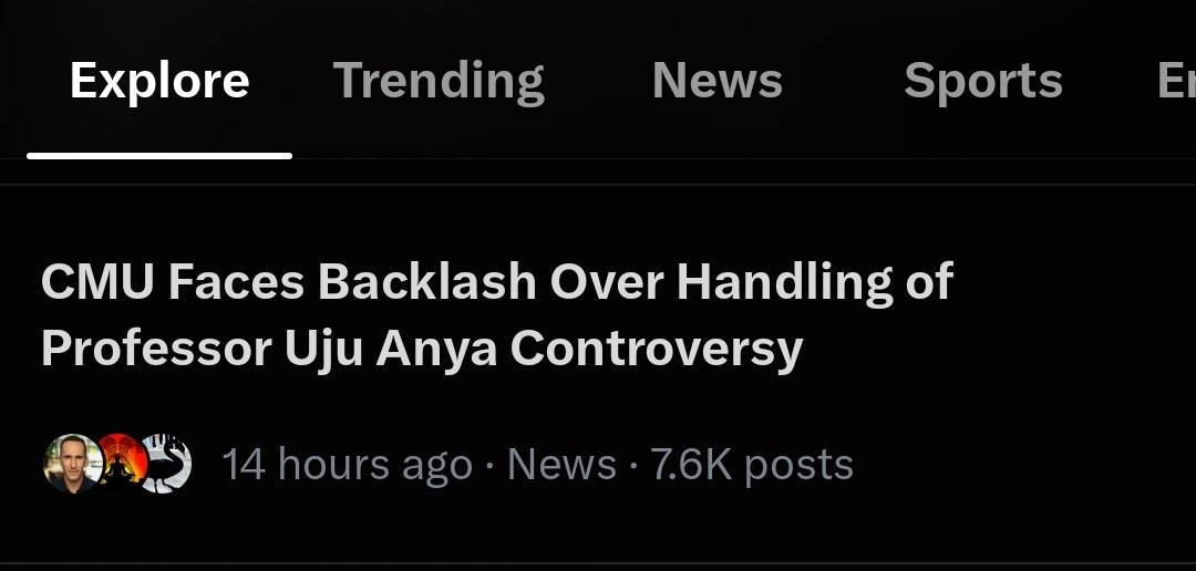 DeAngelisCorey's tweet photo. BREAKING: @CarnegieMellon has been trending for 23 days now because they won't hold their racist professor accountable.

I've never seen anything like it. https://t.co/W5i3ia4KYt