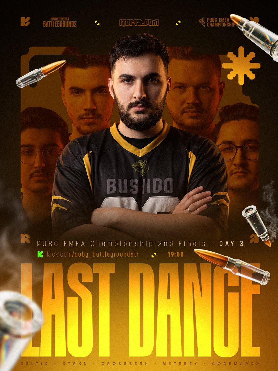 bushidowildcats's tweet photo. LAST DANCE

🕖19.00
🔗https://t.co/UNBrboTIxH

   #PECFall #PUBGEsports #BW https://t.co/XUned0ElN2