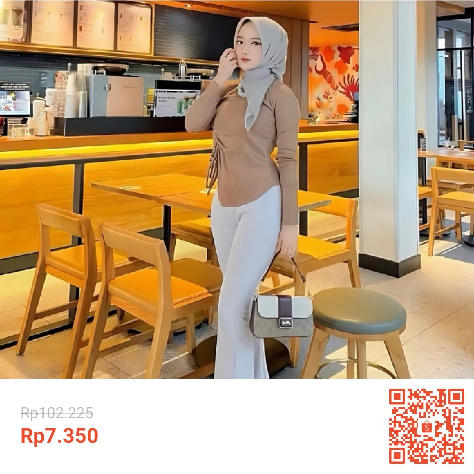 inspirasiootdh's tweet photo. Celana yang bikin kaki auto jenjang 😍

*CELANA CUTBRAY FIT HIGHWAIST VIRAL*
~Rp102.225~ → *Cuma Rp7.350!* 🔥
 
Scan QR / Klik: https://t.co/LZlvRzJgvK
#KEONHOxCHANELSS27 https://t.co/OzdiEUOVd2