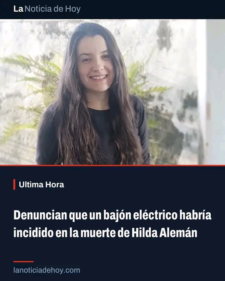 NelsoredG's tweet photo. Corpoelec asesina a otra persona en Venezuela.

Hilda Alemán murió asesinada por los bajones eléctricos de la empresa Corpoelec mientras se encontraba conectada a equipo de soporte vital en el Hospital General del Sur, en Maracaibo.

Son miles los muertos por esta misma causa. https://t.co/idd1iOvoly