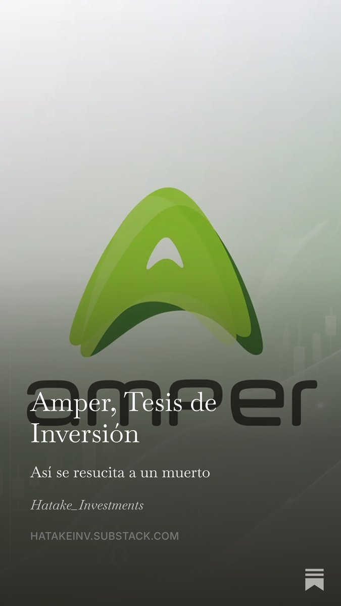 Htk_inV's tweet photo. Acabo de actualizar y darle un lavado de cara a mi tesis de Amper, incluye vaoración:

Link en primer comentario ⬇️ $AMP.MC https://t.co/PZzSUTPKoZ