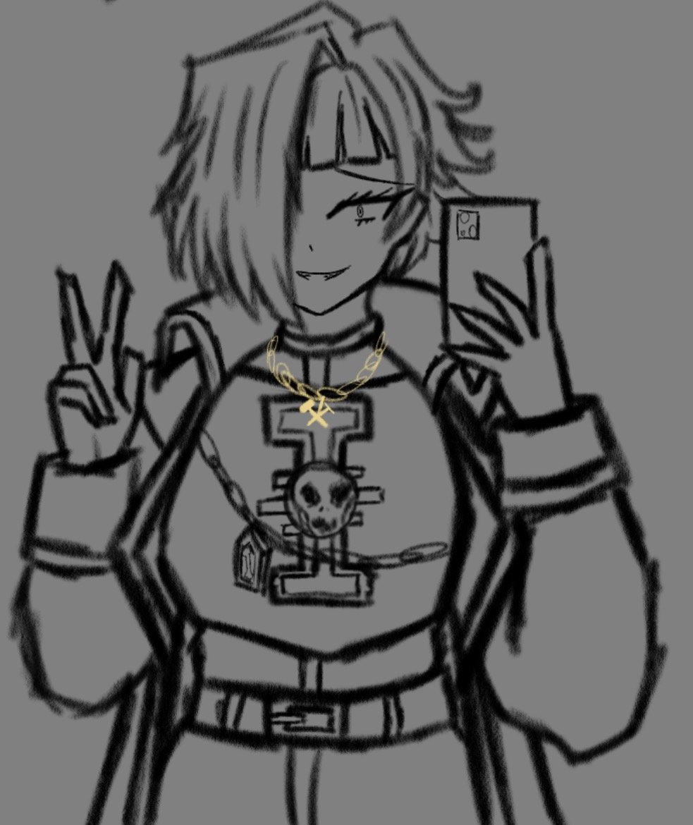 Trenchthemedic's tweet photo. Day 4: Cosplay

Im feeling very tired and lazy today, Kromer cosplaying as a Warhammer 40,000 Inquisitor.
this one REALLY blows but whatever im tired mannnnnnnnnnnnnnn
#KROTOBER2026 #limbuscompany https://t.co/aadaM6EIt0