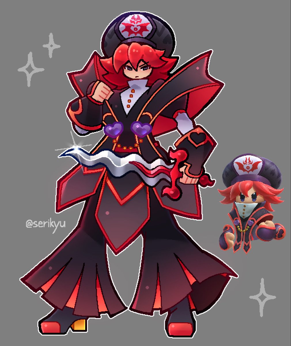serikyu's tweet photo. flamberge gijinka (comm) https://t.co/EyIMuPrNI2