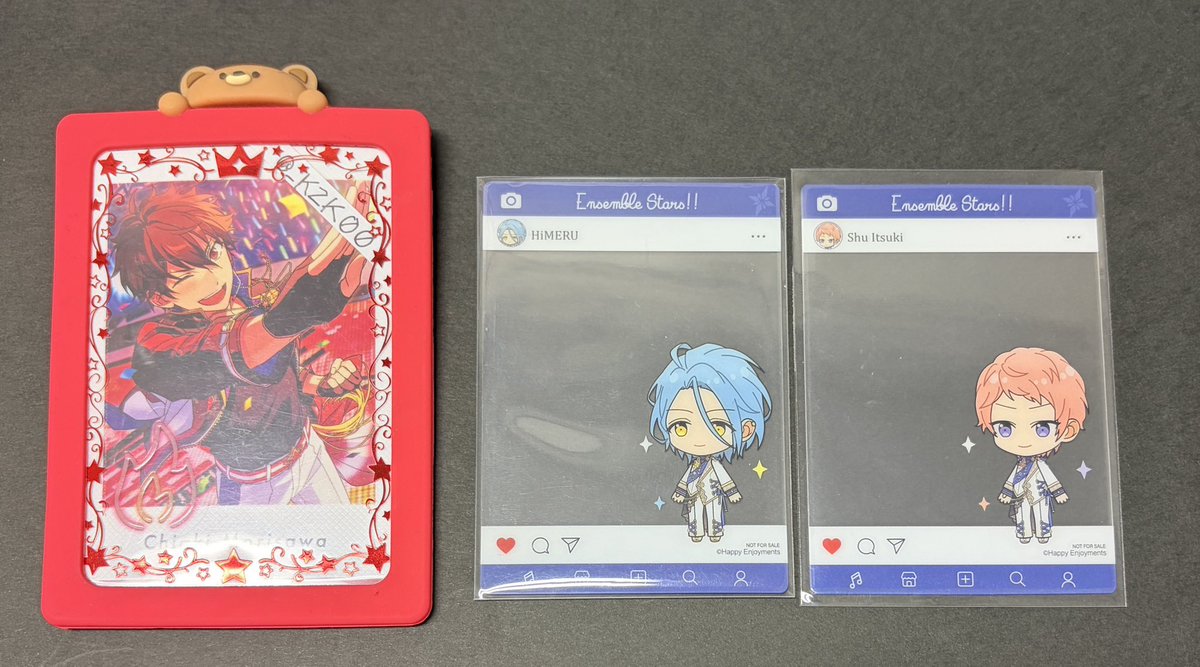 _kzk00's tweet photo. 【交換】あんスタ 中国 聚光舞台 特典 クリアカード クリカ

譲) 宗 HiMERU

求)千秋 > アドニス

東京有楽町秋葉原手渡し
Bio欄🔗ご確認ください

よろしくお願いいたします https://t.co/MHmsII3GjK