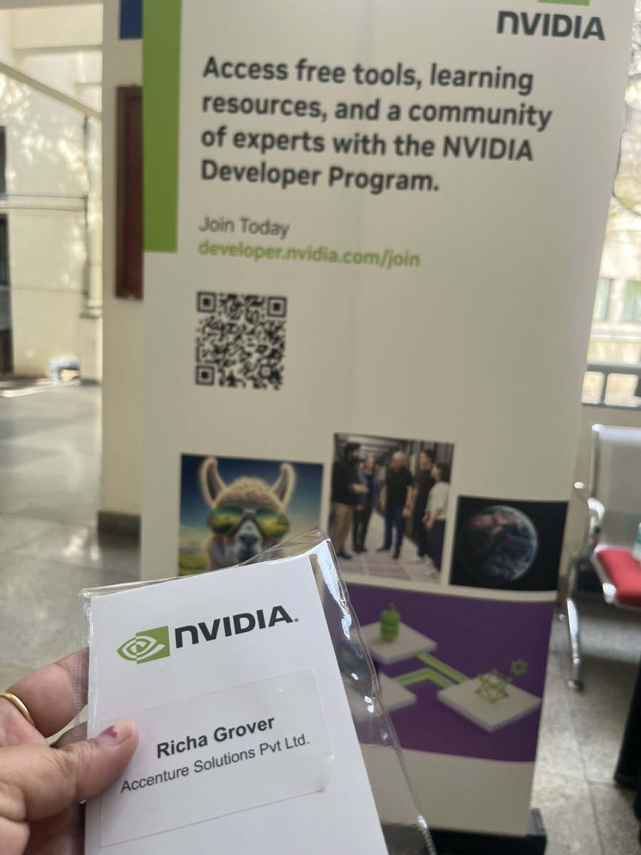 Richa077's tweet photo. Exploring Physical AI models with Nvidia at Indian Institute of Sciences, Bangalore https://t.co/ufwM35w907