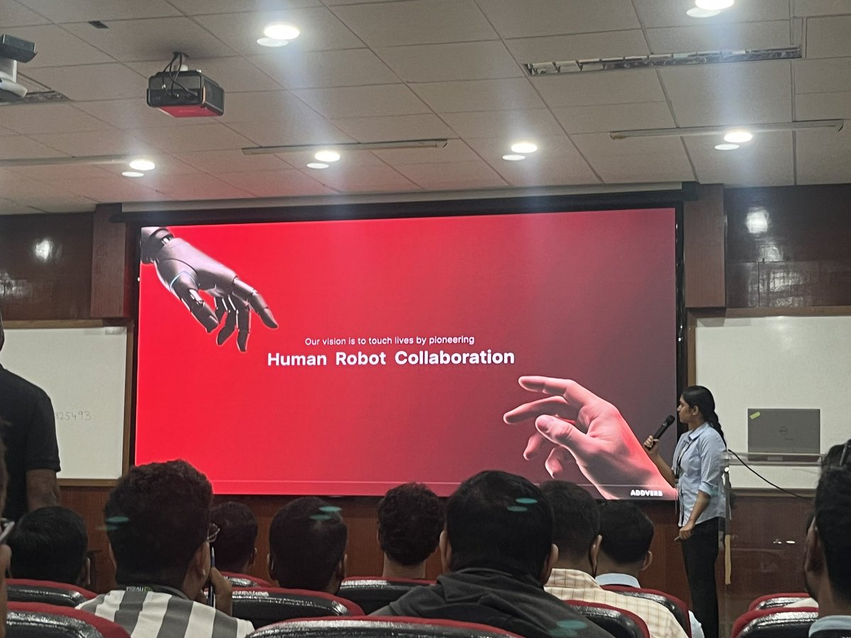 Richa077's tweet photo. Exploring Physical AI models with Nvidia at Indian Institute of Sciences, Bangalore https://t.co/ufwM35w907