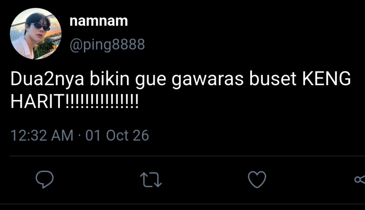 G30SNSD's tweet photo. — kengnamping one shot au —

extraordinary trip ; sleeper bus yang acap bergoyang jadi penenang, mimpi indah Keng tentang Namping perlahan nyata dan membuat senang. https://t.co/wZ9ihJfEN6