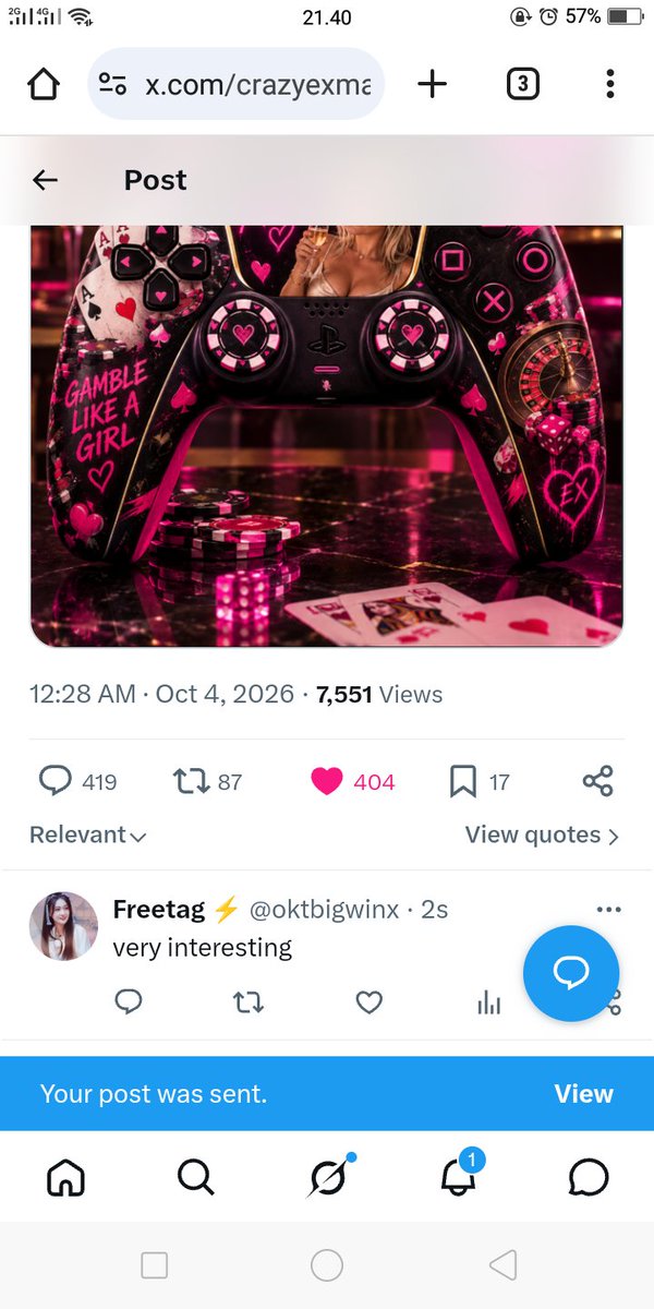oktbigwinx's tweet photo. @CryptoWithCGA @crazyexmaria https://t.co/ffVm3Jy5Fh