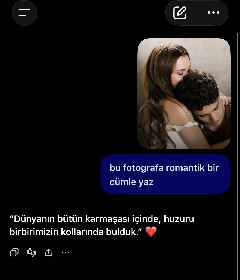 bensutburger's tweet photo. “Dünyanın bütün karmaşası içinde, huzuru birbirimizin kollarında bulduk.❤️” https://t.co/rioRHwRIwM