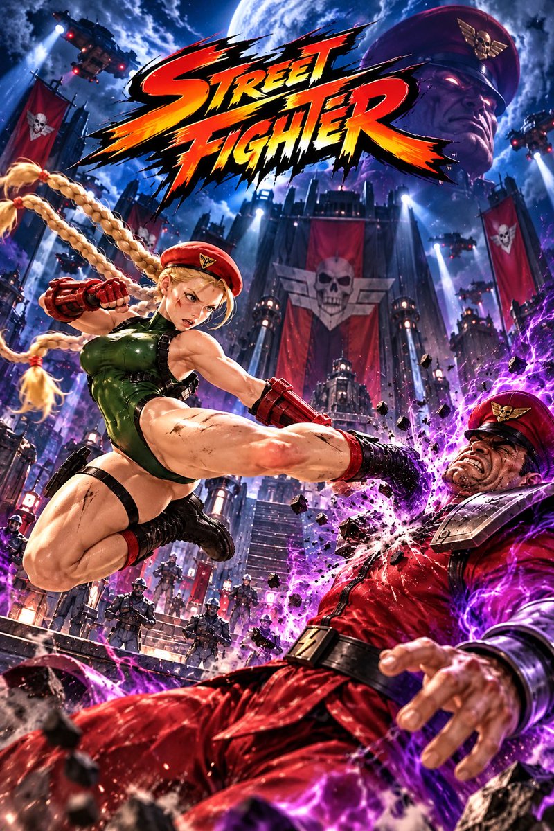 SlaSherMayHem's tweet photo. Streetfighter AI Cammy! Enjoy! https://t.co/CQrw1CsBky
