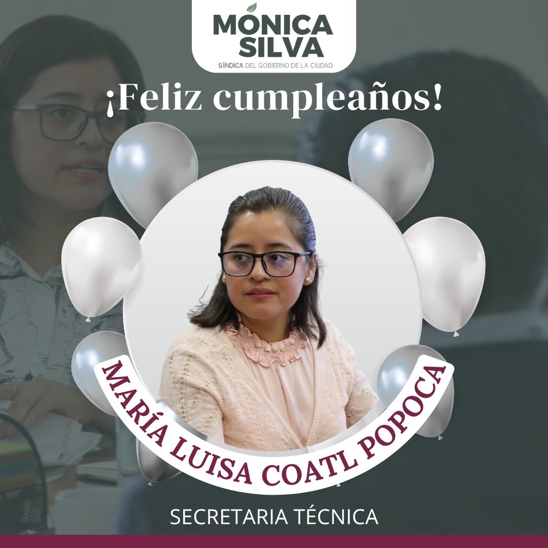 msilvaruiz's tweet photo. ✨ Querida Malu, que hoy te llenen de apapachos, sonrisas y todo el amor de quienes te rodean. 

Deseo de corazón que este nuevo ciclo venga cargado de pura alegría, salud y sueños cumplidos. 🎉🎉

¡Que sea un día inolvidable y un año maravilloso! https://t.co/8etq9KHIMM