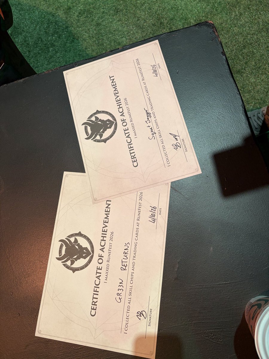 Gr33nreturns's tweet photo. What an amazing weekend… my first ever Runefest but definitely not my last! Had a blast and met some absolute legends! https://t.co/gIr0h0Z746