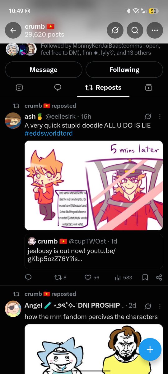 eellesirk's tweet photo. I JUST OPEND MY TWT ???? I GOT NOTICED BY CRUMB THEMSELVES....MY STUPID DOODLE BEING THE FIRST ART REPOSTED AFTER THE ANIMATION IM GONNA EXPLODE DON'T TALK TO ME https://t.co/nKB24pUwte