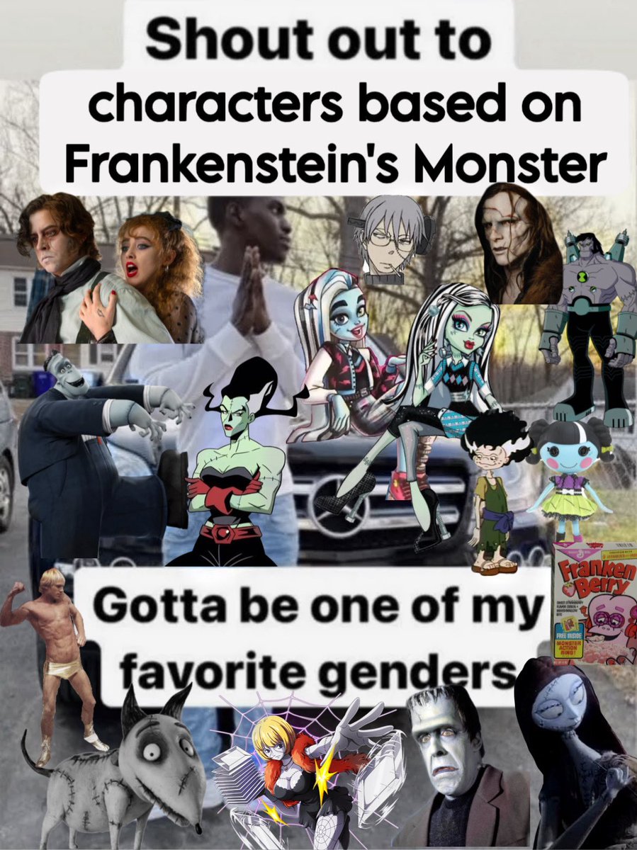 ewkewpid's tweet photo. it’s frankenstein season again !!!!! https://t.co/7Atwcd3bAN