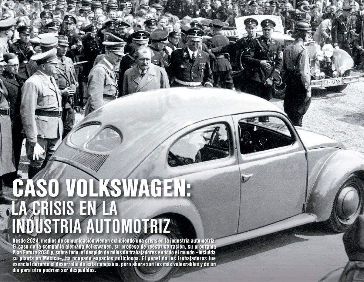 BuzosNoticias's tweet photo. 🅱️#buzos | Caso Volkswagen: la crisis en la industria automotriz
La historia de la compañía muestra las distintas formas de organización del capital por las que ha pasado.
Lee más: https://t.co/J1svb9Cwrg https://t.co/PUu3PVrS0m