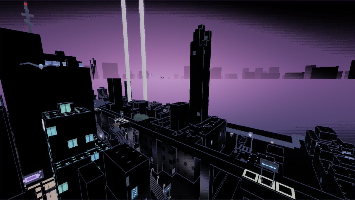 HouseOfRabbitX's tweet photo. @Round_Knights_2 LIMINAL CORPORATION FIELD NOTE: city sector. Broken tower, purple haze, extraction beacons lit.

Beyond Dawn: a free browser game, one night in a dying city, built from ASCII. Same universe as Liminal Protocol.
https://t.co/nM08g1XolG
#ShowMeSunday #indiedev #browsergames https://t.co/iZal5BDyUy