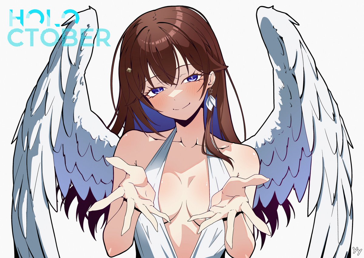 Yioyiot_Art's tweet photo. #holoctober - Day 04 : Angel
#soraArt
#そらArt https://t.co/XqQt0JgY4P