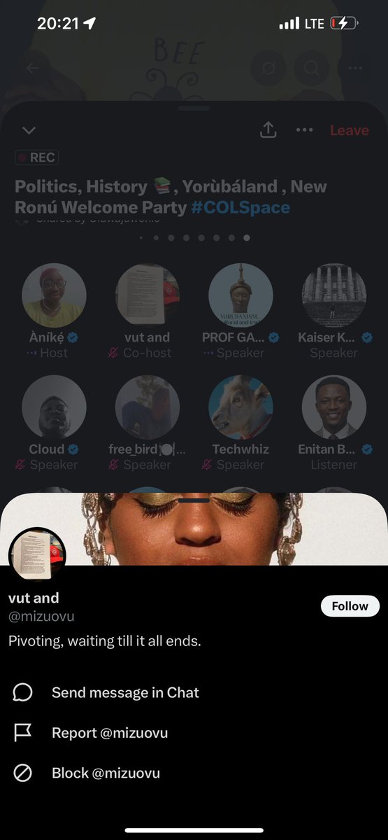 antithiefnubu's tweet photo. These animals has been on space for over 3 hours crying because they feel threatened😂 Who want take una smelly Lagos?
Koshi joor😭😂 @daramola32 and @mizuovu have been crying the loudest. @softbrow na just collateral damage for there. They no even let am talk😭😭😭😂😂😂 https://t.co/TbfLlbw5K3