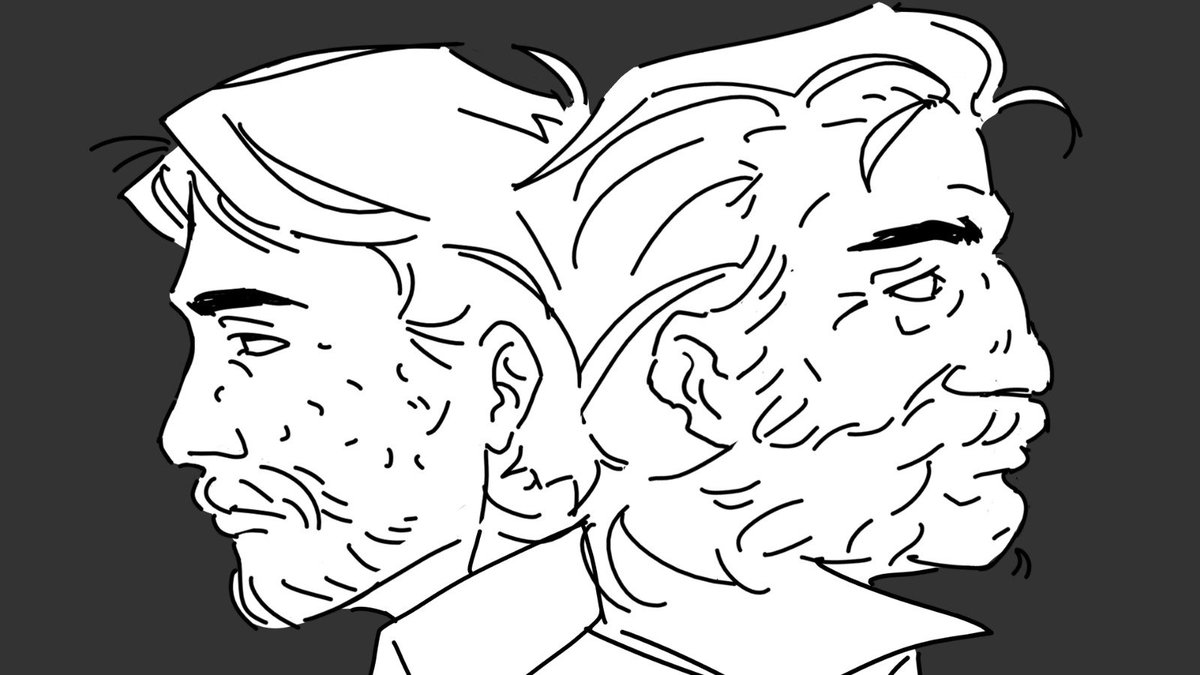 Grim_ake's tweet photo. Jean harry brainworms  #jeanvicquemare #harrydubois #discoelysium https://t.co/R1Asvoys2y