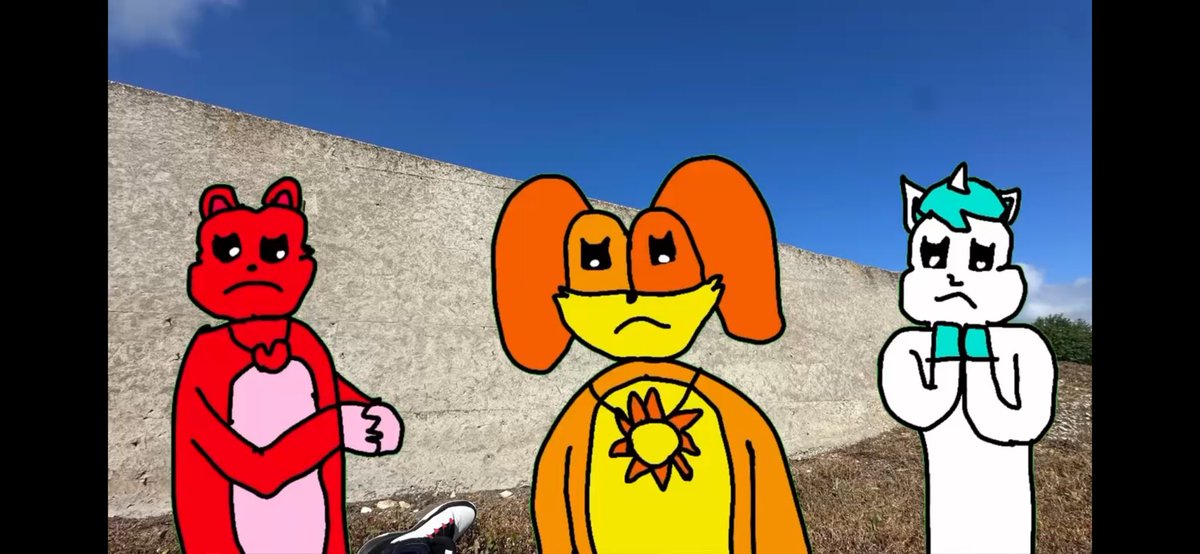 SCInRealLife's tweet photo. @H3y_D4n1_Draw Dog Day, Bobby Bearhug and Crafty Corn. https://t.co/mGJmb1b1OY