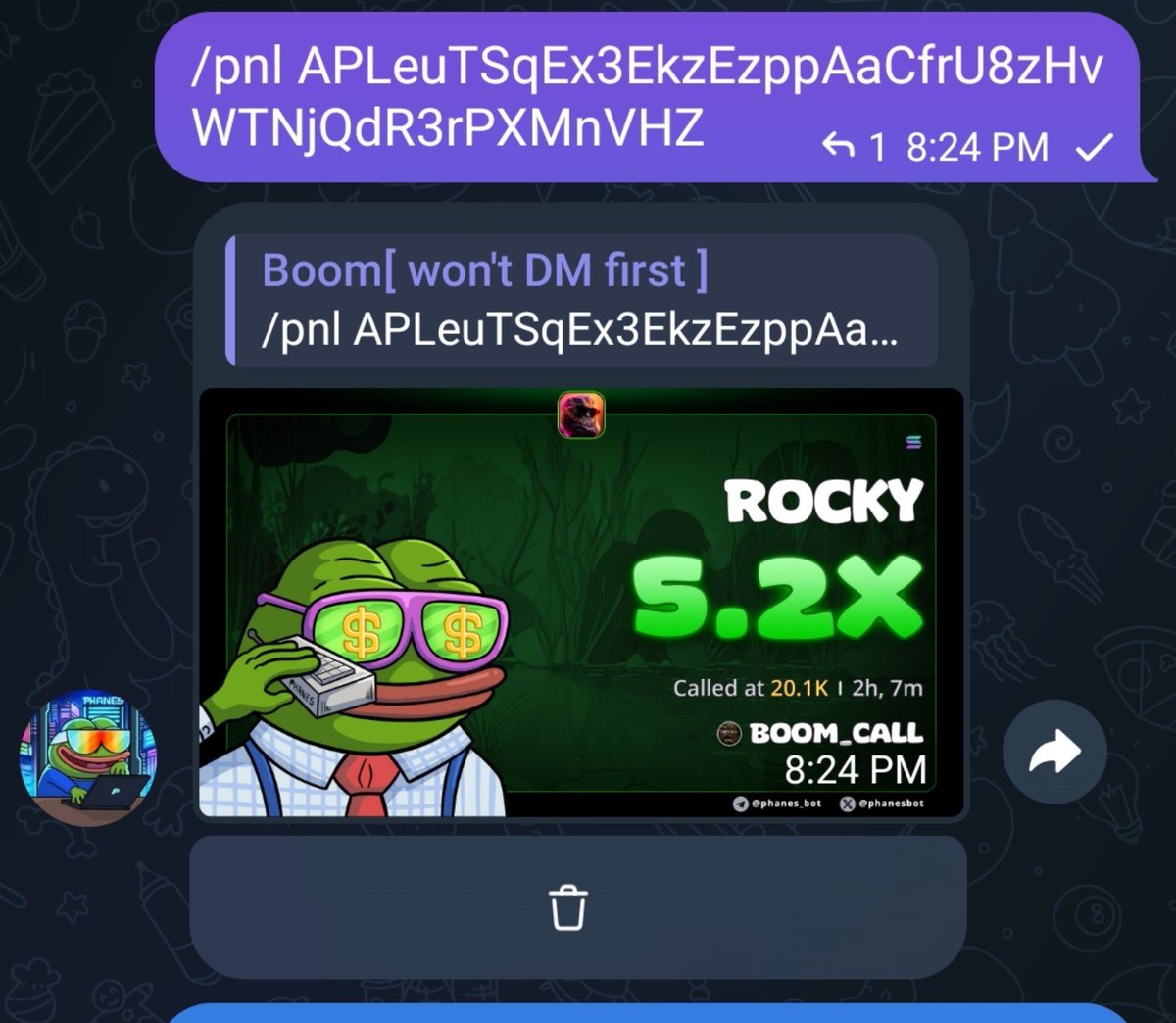 Boom_call1's tweet photo. 5x call on $ROCKY
Ca;
 APLeuTSqEx3EkzEzppAaCfrU8zHvWTNjQdR3rPXMnVHZ https://t.co/hHXbCOTzbU