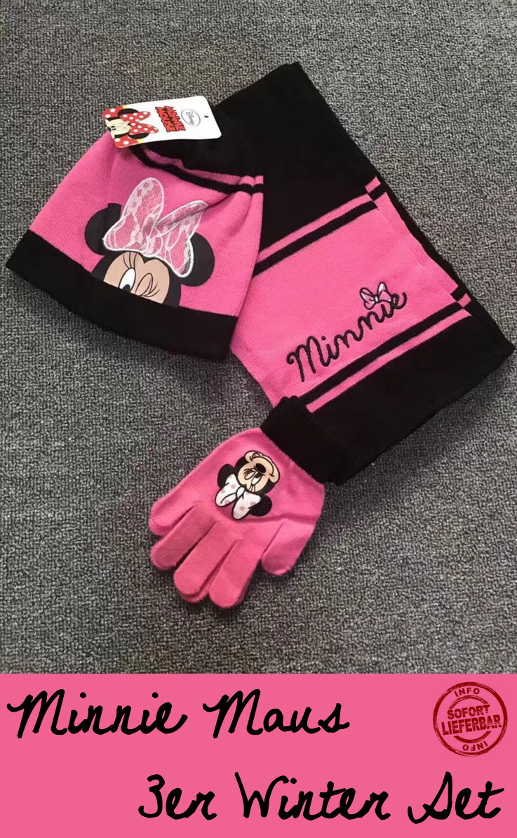 lookforthebch's tweet photo. Disney Minnie Maus Winter Set für Mädchen: Mütze (Beanie), Schal und Handschuhe in Pink und Schwarz. Dehnbar, Einheitsgrösse für ca. 2-8 Jahre. Sofort lieferbar.
https://t.co/iCoFCz4dEz
#MinnieMaus #Disney #Kinder #Winter #Kleidung #Schweiz https://t.co/FxtRtcPnjH