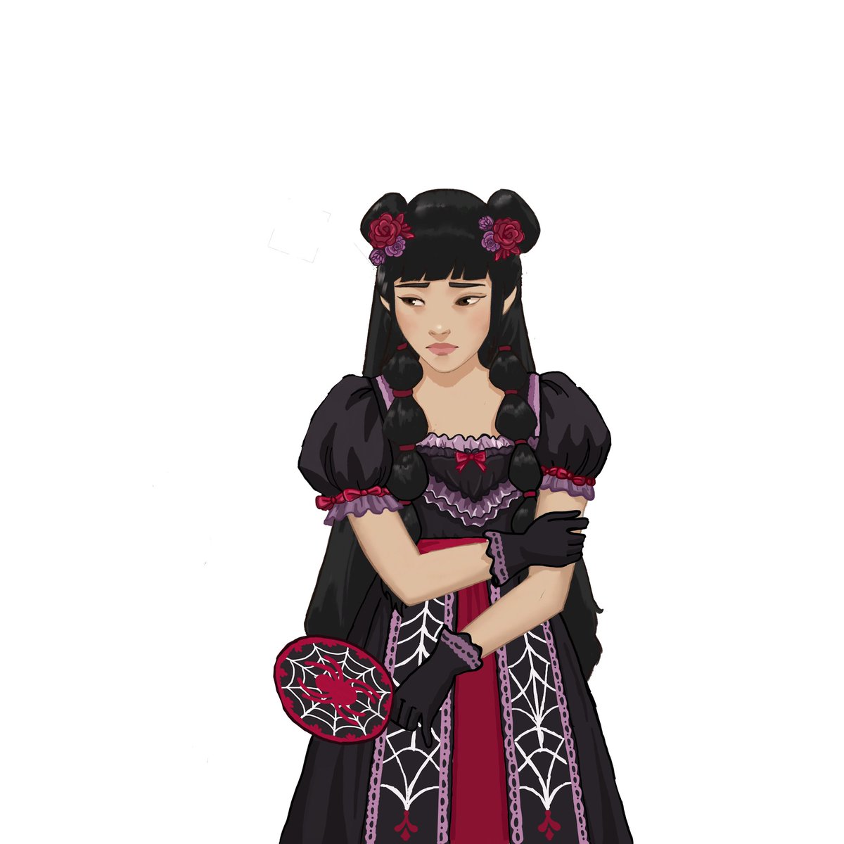 vampikoi's tweet photo. sneak peek of the mod i’m designing for #dressmaker 😛 https://t.co/sakxLyu9EX