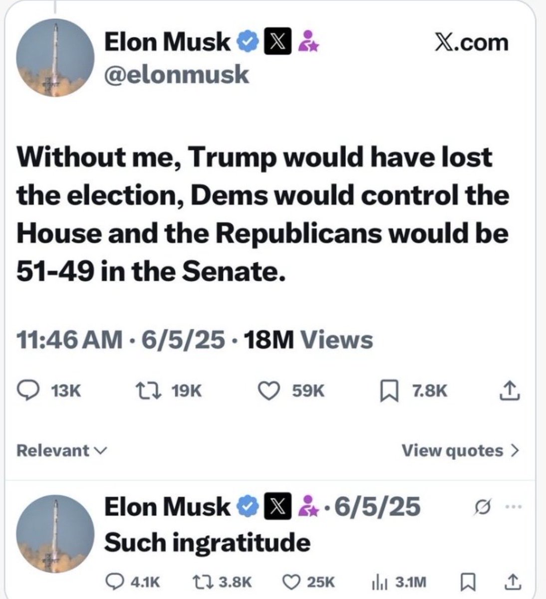 sistercc52's tweet photo. @ResisterChic @MazzaMcSorley @TheDemocrats @SenateDems @HouseDemocrats @OversightDems @DemocraticWins @OccupyDemocrats @TheDemCoalition @elonmusk @realDonaldTrump https://t.co/IP9c4HQFiZ